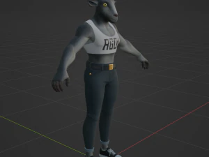 A Goat - Fortnite 3D Model