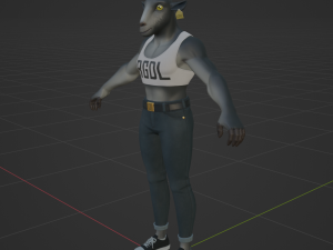 A Goat - Fortnite Modelo 3D