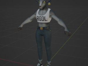 A Goat - Fortnite Modelo 3D