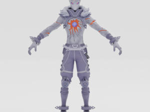 Core Knight Talus - Fortnite 3D Model
