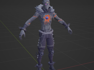 Core Knight Talus - Fortnite Modello 3D
