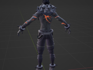 Core Knight Talus - Fortnite Modello 3D