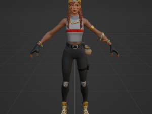Aura - Fortnite Modèle 3D