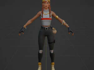 Aura - Fortnite 3D Model