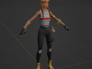 Aura - Fortnite 3D Model