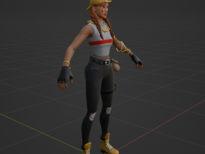 Aura - Fortnite Modèle 3D