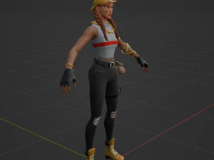 Aura - Fortnite 3D Model