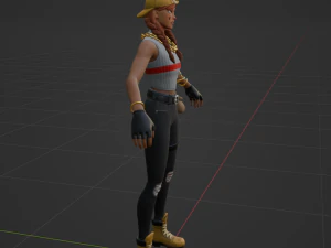 Aura - Fortnite 3D Model