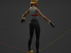 Aura - Fortnite 3D Model