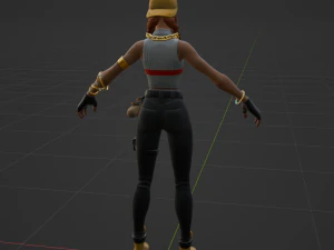 Aura - Fortnite 3D Model