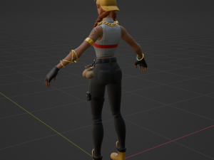 Aura - Fortnite Modèle 3D