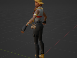 Aura - Fortnite Modèle 3D