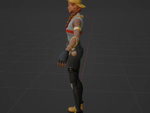 Aura - Fortnite 3D Model