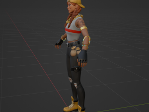 Aura - Fortnite Modèle 3D