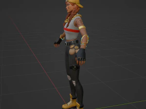 Aura - Fortnite 3D Model