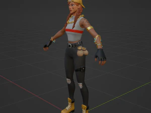 Aura - Fortnite 3D Model
