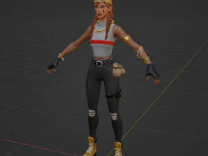 Aura - Fortnite 3D Model