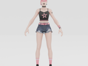Surf Witch - Fortnite 3D Model