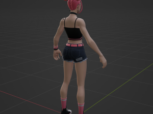 Surf Witch - Fortnite 3D Model