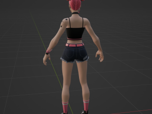 Surf Witch - Fortnite 3D Model