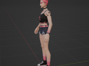 Surf Witch - Fortnite 3D Model
