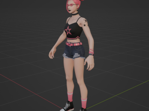 Surf Witch - Fortnite 3D Model