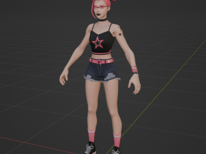 Surf Witch - Fortnite 3D Model