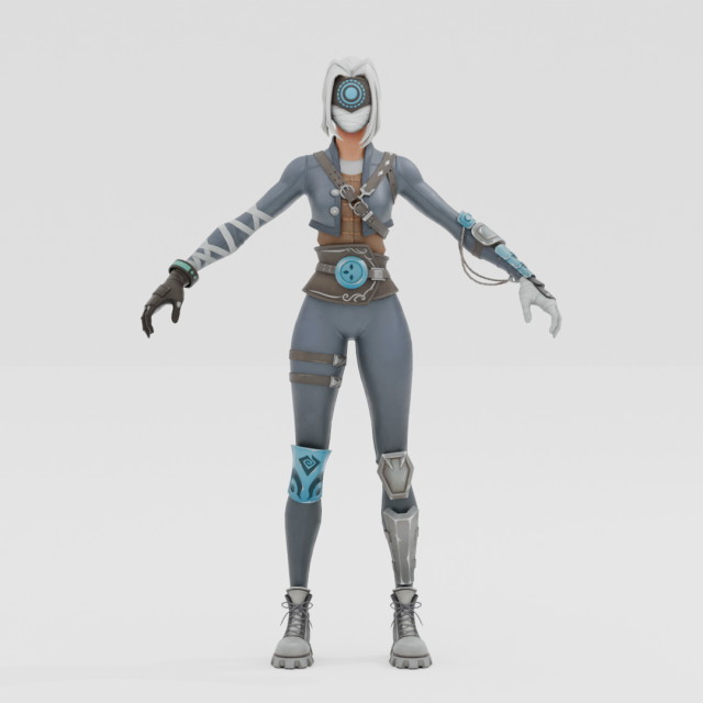 Focus - Fortnite Modèle 3D .c4d .max .obj .3ds .fbx .stl .blend 