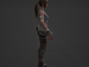 Lara Croft - Fortnite 3Dモデル