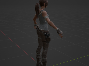 Lara Croft - Fortnite 3Dモデル