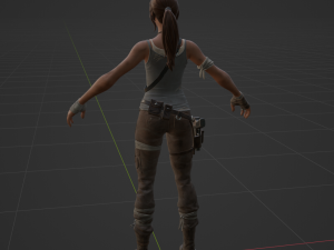 Lara Croft - Fortnite 3Dモデル