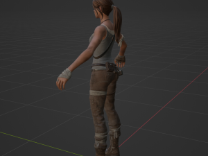 Lara Croft - Fortnite 3Dモデル