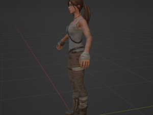 Lara Croft - Fortnite 3Dモデル