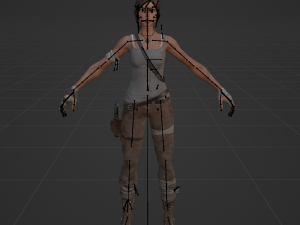 Lara Croft - Fortnite 3Dモデル