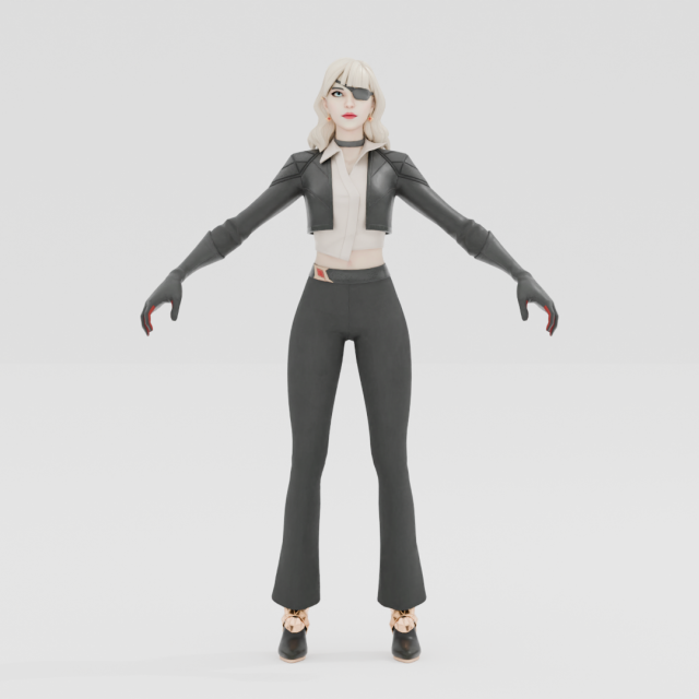 Siren - Fortnite Modelo 3D .c4d .max .obj .3ds .fbx .stl .blend 