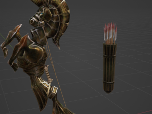 Icesteel Bow - Monster Hunter World Model 3D