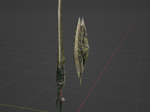 Dear Lutemia Charge Blade - Monster Hunter World 3Dモデル