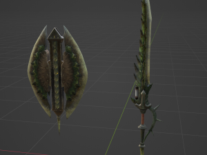 Dear Lutemia Charge Blade - Monster Hunter World 3Dモデル
