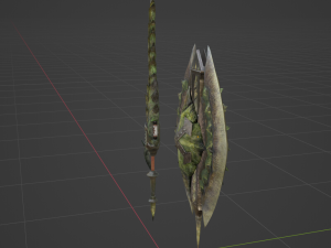 Dear Lutemia Charge Blade - Monster Hunter World 3Dモデル