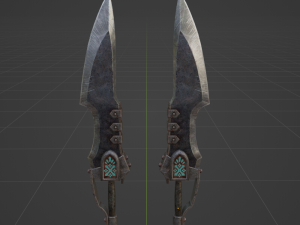 Matched Slicers Dual Blades - Monster Hunter World Model 3D