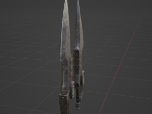 Matched Slicers Dual Blades - Monster Hunter World Model 3D