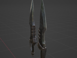 Matched Slicers Dual Blades - Monster Hunter World Model 3D