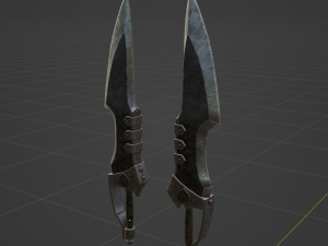Matched Slicers Dual Blades - Monster Hunter World Model 3D