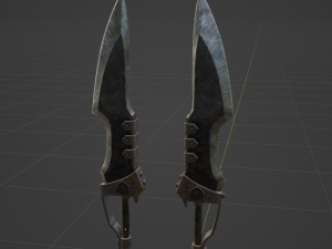 Matched Slicers Dual Blades - Monster Hunter World Model 3D