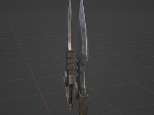 Matched Slicers Dual Blades - Monster Hunter World Model 3D