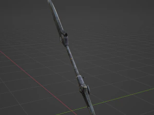 Iron Blade Insect Glaive - Monster Hunter World 3D Model