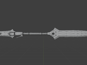 Iron Blade Insect Glaive - Monster Hunter World Modello 3D