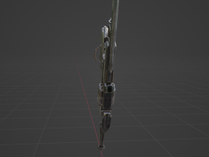 Iron Gunlance - Monster Hunter World Modelo 3D