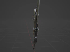 Iron Gunlance - Monster Hunter World 3D Model
