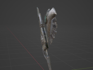 Iron Gunlance - Monster Hunter World Modelo 3D